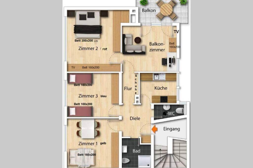 Grosse Wohnung 20 Km Von Koeln Bis Zu 17 Personen Росрат Экстерьер фото