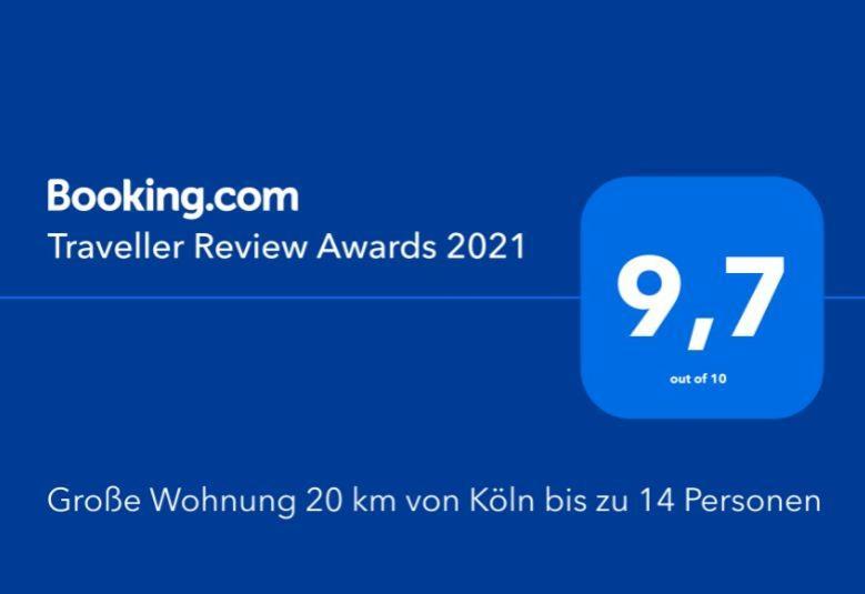Grosse Wohnung 20 Km Von Koeln Bis Zu 17 Personen Росрат Экстерьер фото